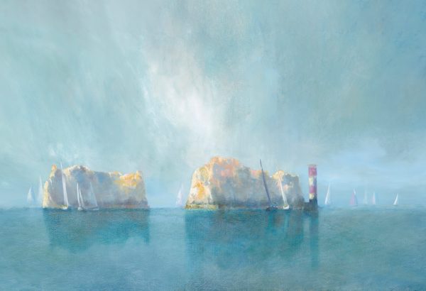 Artist Paul Dolman - Fine Art Framed Limited Edition Print - Sunny Needles