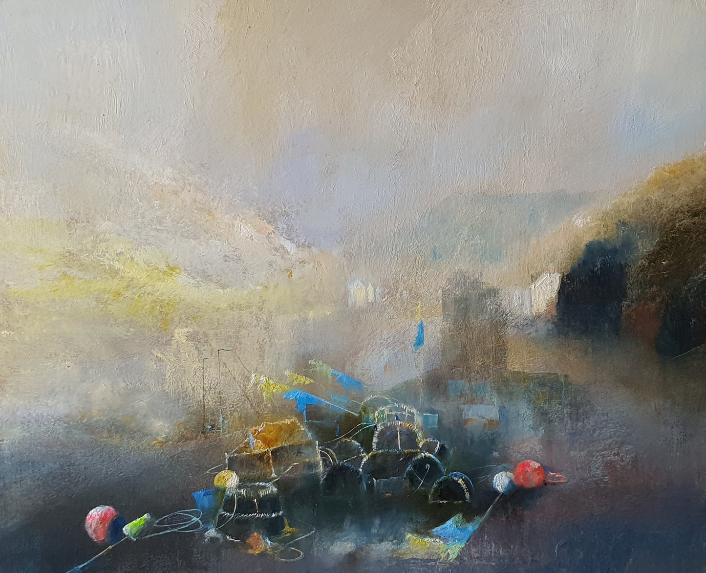 Artist Paul Dolman - Original Oil Paintings - Boss Castle Cornwall