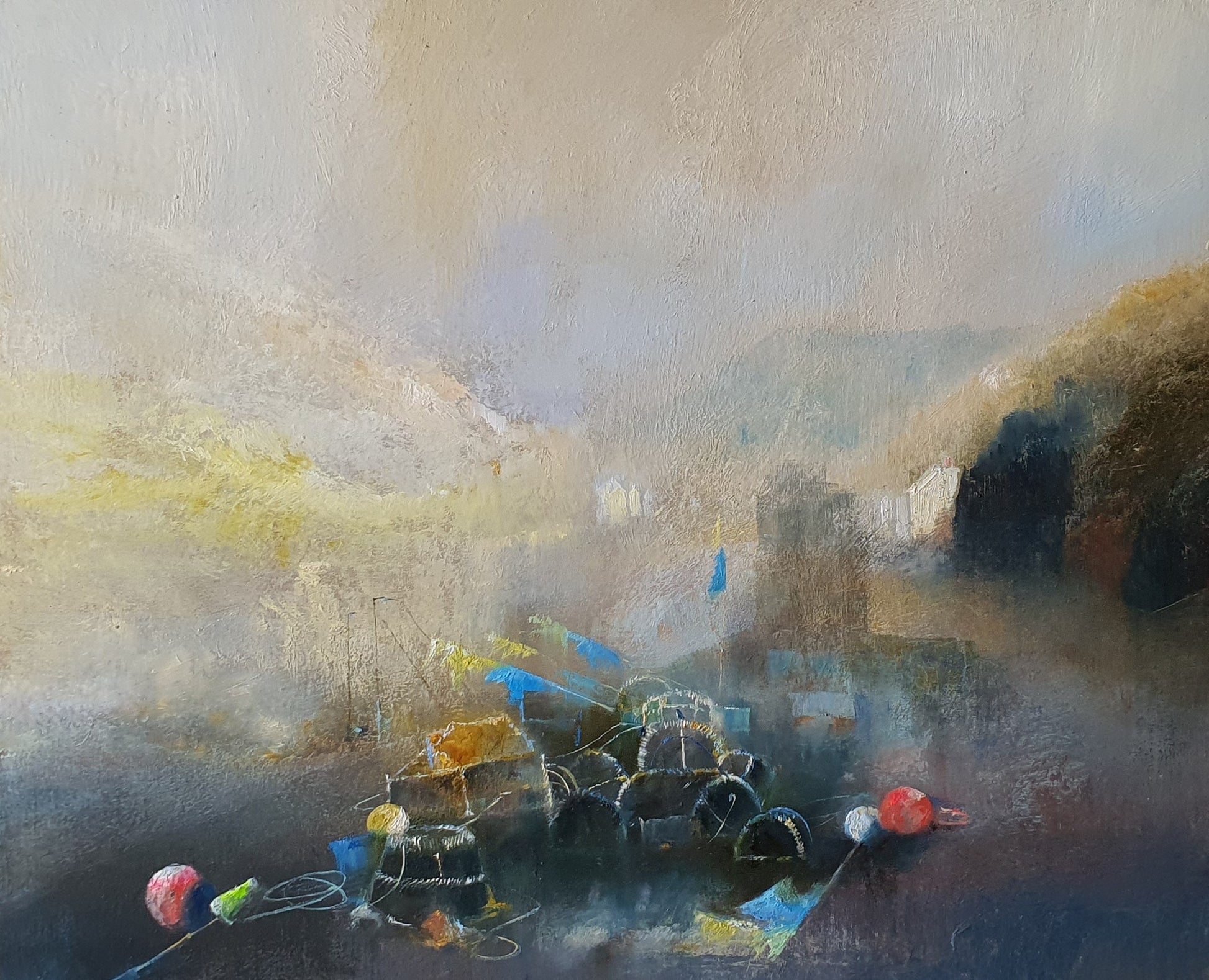 Artist Paul Dolman - Original Oil Paintings - Boss Castle Cornwall