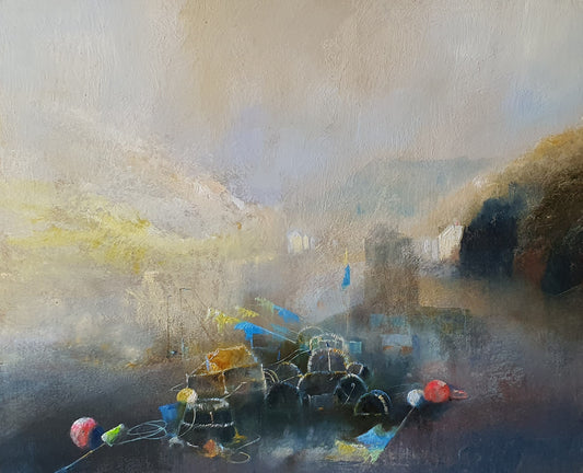 Artist Paul Dolman - Original Oil Paintings - Boss Castle Cornwall