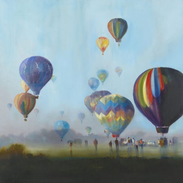 Artist Paul Dolman - Fine Art Framed Limited Edition Print - Up Up & Away
