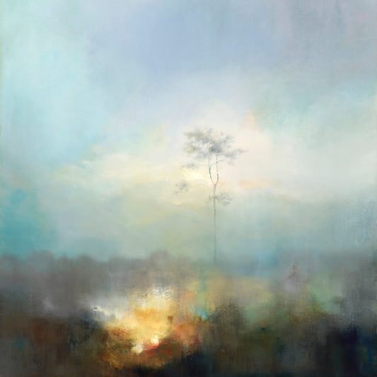 Artist Paul Dolman - Fine Art Framed Limited Edition Print - Ethereal Light Across The Glades