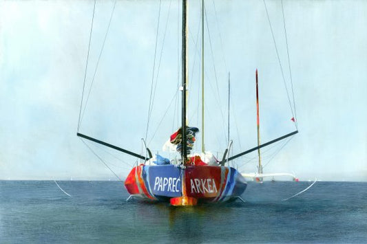 Artist Paul Dolman - Fine Art Framed Limited Edition Print - Ocean Racer