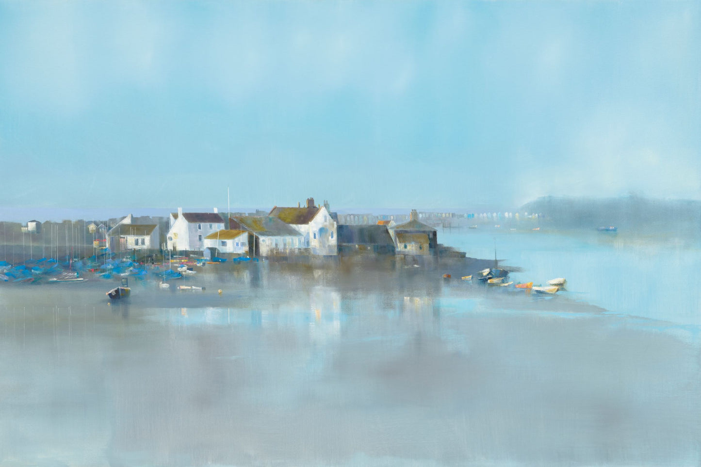 Artist Paul Dolman - Fine Art Framed Limited Edition Print - Mudeford 5