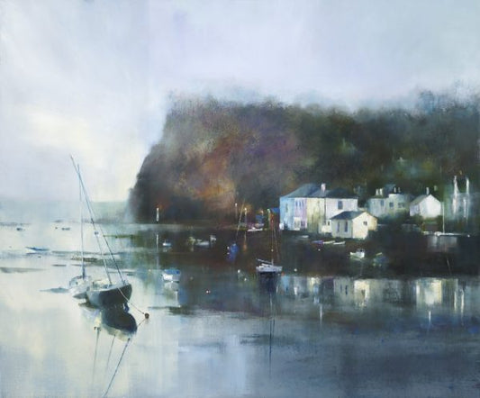 Artist Paul Dolman - Fine Art Framed Limited Edition Print -The River Teign Shaldon Devon
