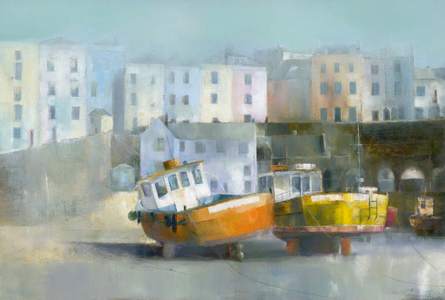 Artist Paul Dolman - Fine Art Framed Limited Edition Print - Tenby