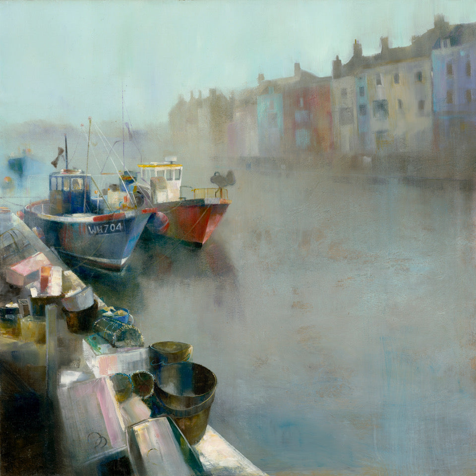 Artist Paul Dolman - Fine Art Framed Limited Edition Print - Weymouth Harbour
